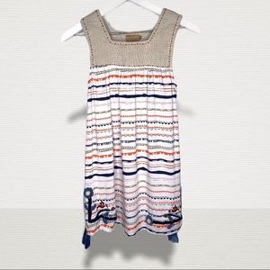 Skemo Mexicana Indigo Summer Dress Girls M